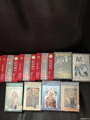 Casete audio noi sigilate