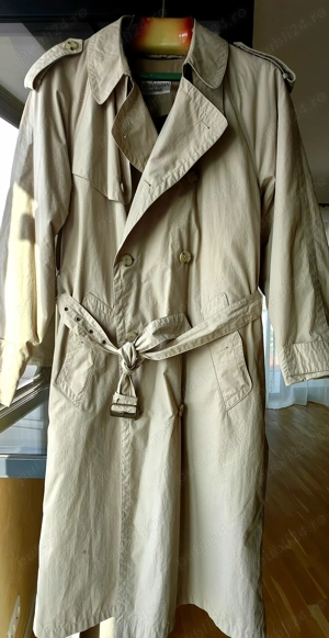 Pardesiu Steilmann, bărbătesc, culoare crem, cu căptușeală