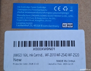 Cartușe de cerneală Jimigo 16XL - imagine 3