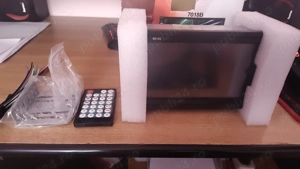 7 inch 1DIN player MP5 auto Radio 7010B Universal, FM, USB, Bluetooth, AUX Multimedia cu ecran