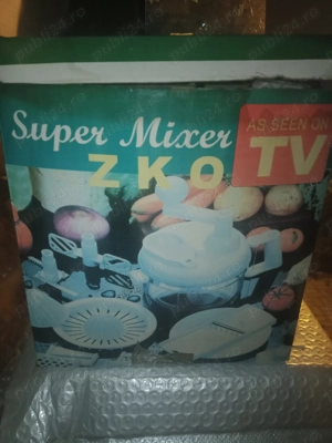 Mixer blender chopper manual vintage 60 piese 