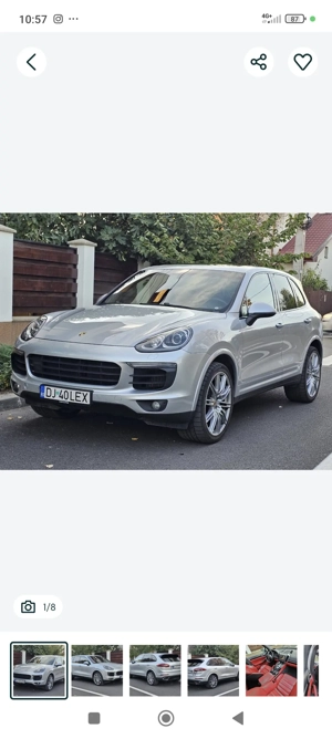 Porsche cayenne 2015