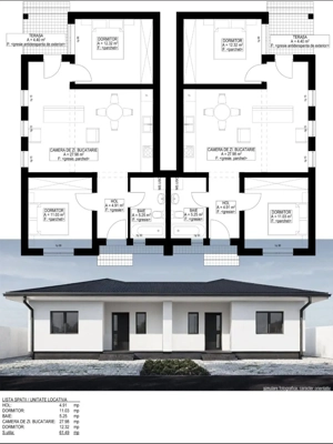 Casa Albina com Mosnita Noua