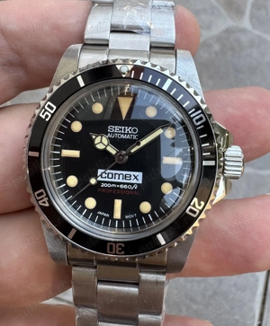 Seiko Mod Comex Vintage Submariner 40 mm mecanism japonez Seiko nh35