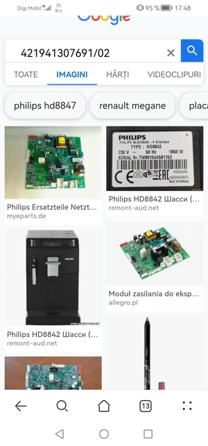 Placa electronica philips seria hd