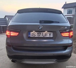 - Bmw X3  xline  2.0 D  X-DRIVE Fab 2015 - Motorizare EURO 6 Fara Ad Blue 1995 CM 190CP - KM reali  - imagine 4