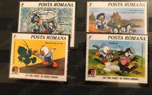 Timbre Romania LP 1145 Desene animate Disney I