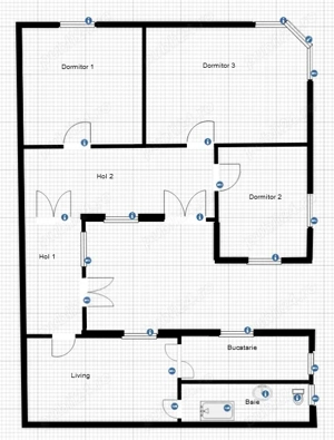 Casa caramida 5 camere decomandat 100mp, Ultracentral - imagine 3