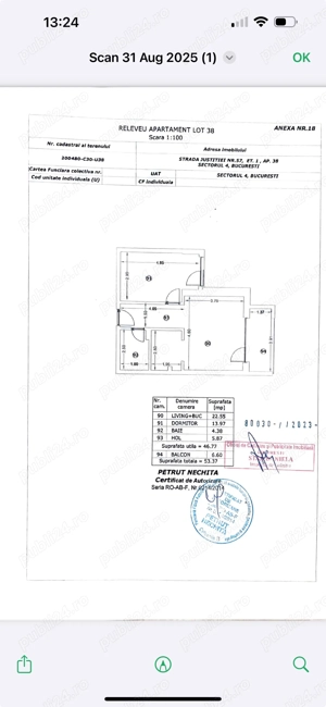 inchiriez apartament 2 camere+balcon, ultracentral Unirii, Palatul Parlamentului direct proprietar - imagine 16