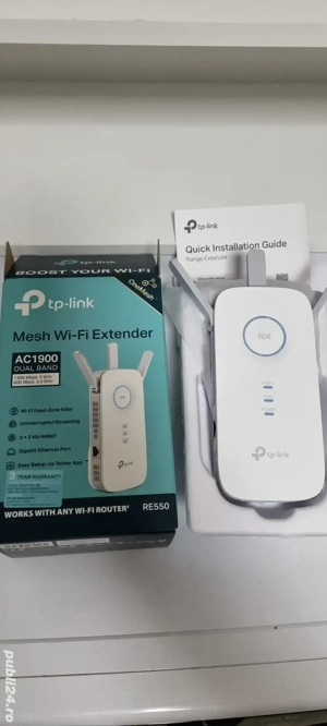 Mesh wi-fi extender TP-Link AC 1900 dual band - imagine 2