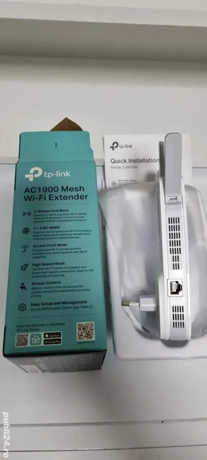 Mesh wi-fi extender TP-Link AC 1900 dual band - imagine 4