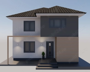 De vânzare   2 terenuri intravilane 276 mp fiecare, lipite, cu autorizație de construcție in curs