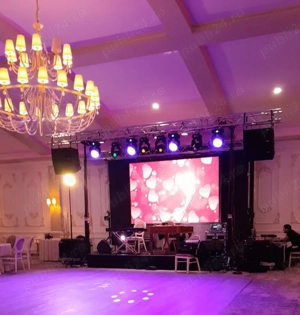 Sonorizare, lumini, ecrane led si scene pentru evenimente