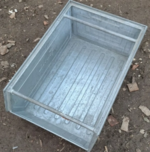 Cutie zincata pentru depozitare 