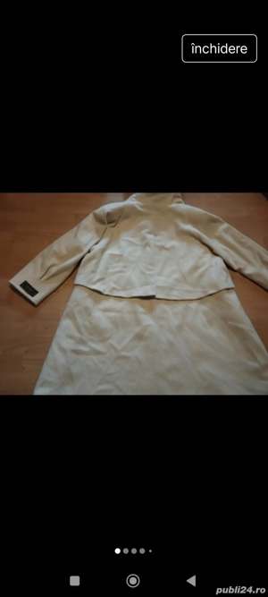 Palton nou Cashmere + cizme piele cadou