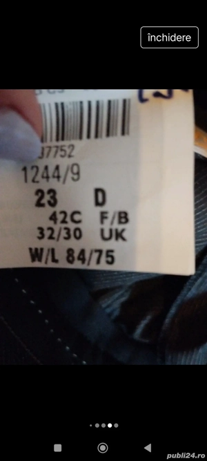 Pantaloni noi de costum pt bărbați   - imagine 4