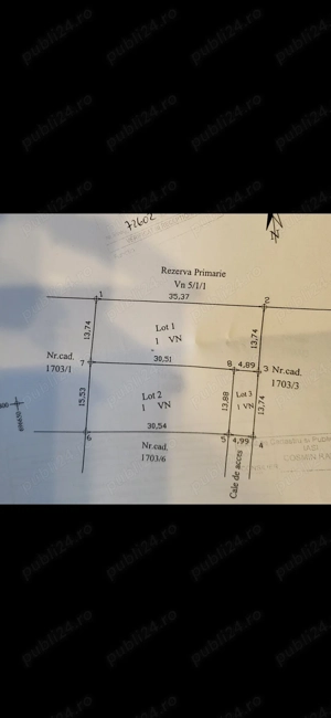 Teren de vanzare bucium visan 