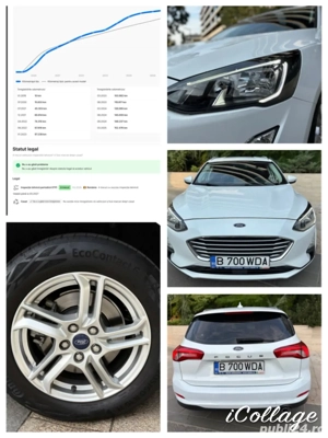 Ford Focus - 1.5 Eco Blue 120cp EURO6 2020 Pachet TITANIUM - imagine 5