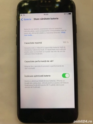 iPhone 7 negru in cutia originala - imagine 5