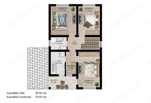 Casa individuala 4 camere 3 bai garaj Cartier Izvor Tarlungeni Brasov - imagine 10