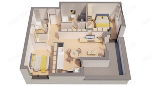 Penthouse NOU 3 camere - ARED LANGA AFI - direct de la dezvoltator