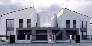 Casa cuplata 4 camere, 3 bai, 495 teren