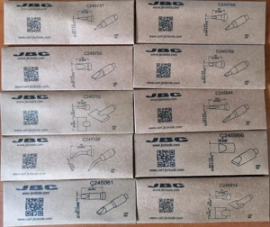 Varfuri statie de lipit JBC C245