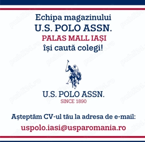 Angajare Lucrător comercial, Palas Mall