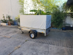 Remorca Stema 750kg cu prelata