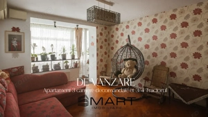 Apartament 3 camere decomandate zona Tractorul