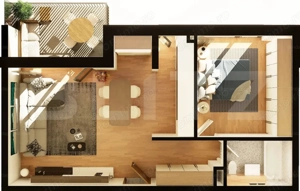 Apartament 2 camere, 53 mp, constructie noua, zona Dunarii 