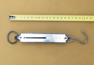 Cantar Vechi Portabil de Buzunar maxim 10 kg fabricat in Bulgaria - imagine 2