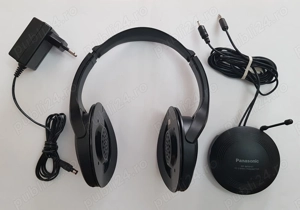Casti stereo vechi Panasonic cu emisie receptie radio de colectie