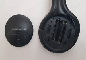 Casti stereo vechi Panasonic cu emisie receptie radio de colectie - imagine 2