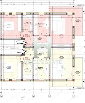 Apartament cu 2 camere si bucatarie inchisa 56 mp in Giroc - imagine 8