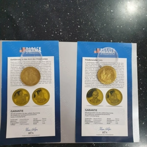 medalii bronz barack obama .premiul nobel. - imagine 2