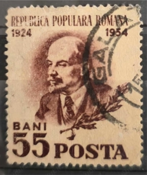 Timbre 1954 - 30 ani moarte V.I.Lenin