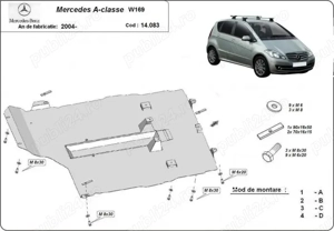 Scut Mercedes A-Class W169 [2004 - 2012] NOU - imagine 2