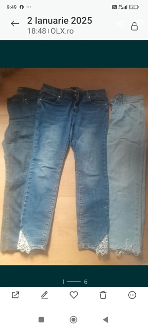 Lot blugi noi damă+ cadou  - imagine 3