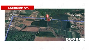 Teren de vanzare intravilan – Ciolpani, zona Izvorani, comision 0% 