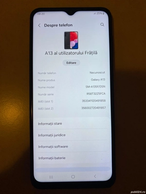     Vand    Samsung A13 pentru piese