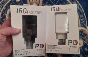 incarcator turbo fast charge 150w 6A Huawei Honor Xiaomi Oppo Samsung Motorola iPhone OnePlus etc - imagine 2