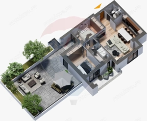 APARTAMENT CU 2 CAMERE - CUG - 0% COMISION - imagine 15