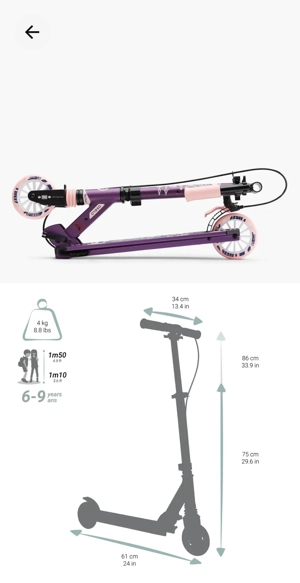 Trotineta pentru copii