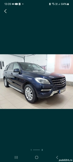 Mercedes ML 350 an 2013 euro 6