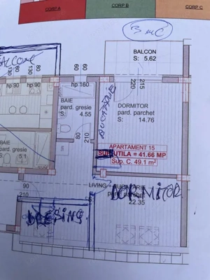 Apartament de vanzare, cu 2 camere, 42 mp, zona Garii - imagine 2