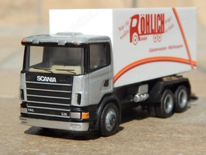 Macheta camion Scania 144L 530 1999 scara 1:72 Rohlich
