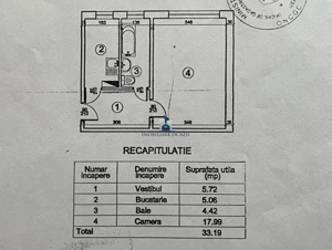 Garsoniera Decomandata Brancoveanu-Cricovul Sarat - imagine 7