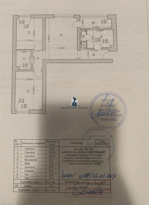 Vanzare Apartament 3 Camere Semidecomandat Berceni-Secuilor - imagine 10