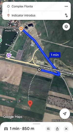 Anunț vânzare teren   Giroc, lângă Restaurantul Flonta - imagine 2